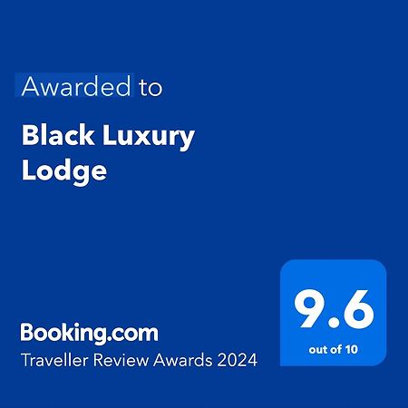 Black Luxury Lodge Бленем Экстерьер фото